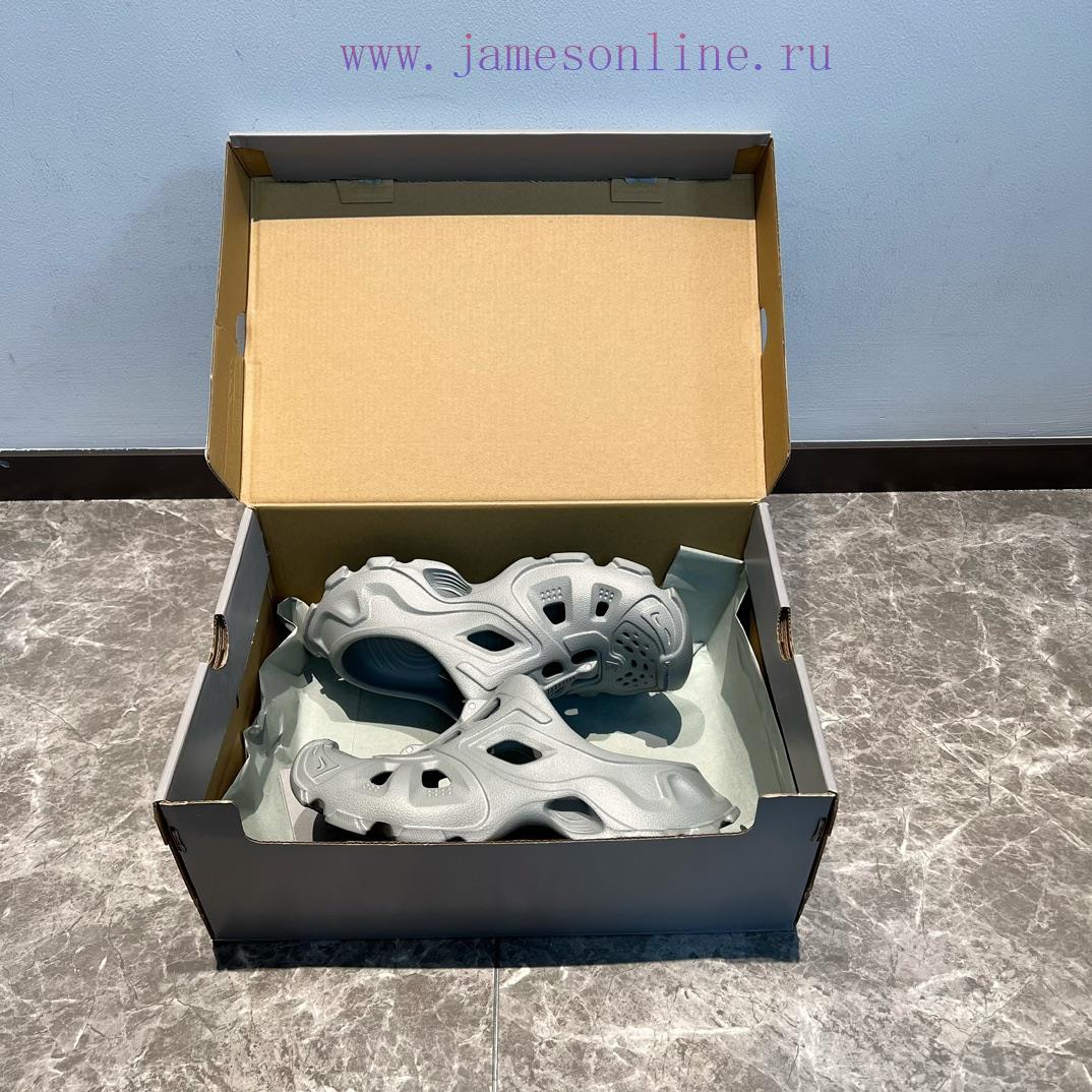 Balenciaga Balenciaga HD Sneaker Rubber Comfortable Thick Bottom Baotou Slippers Grey ️ Comfort 91e342g6