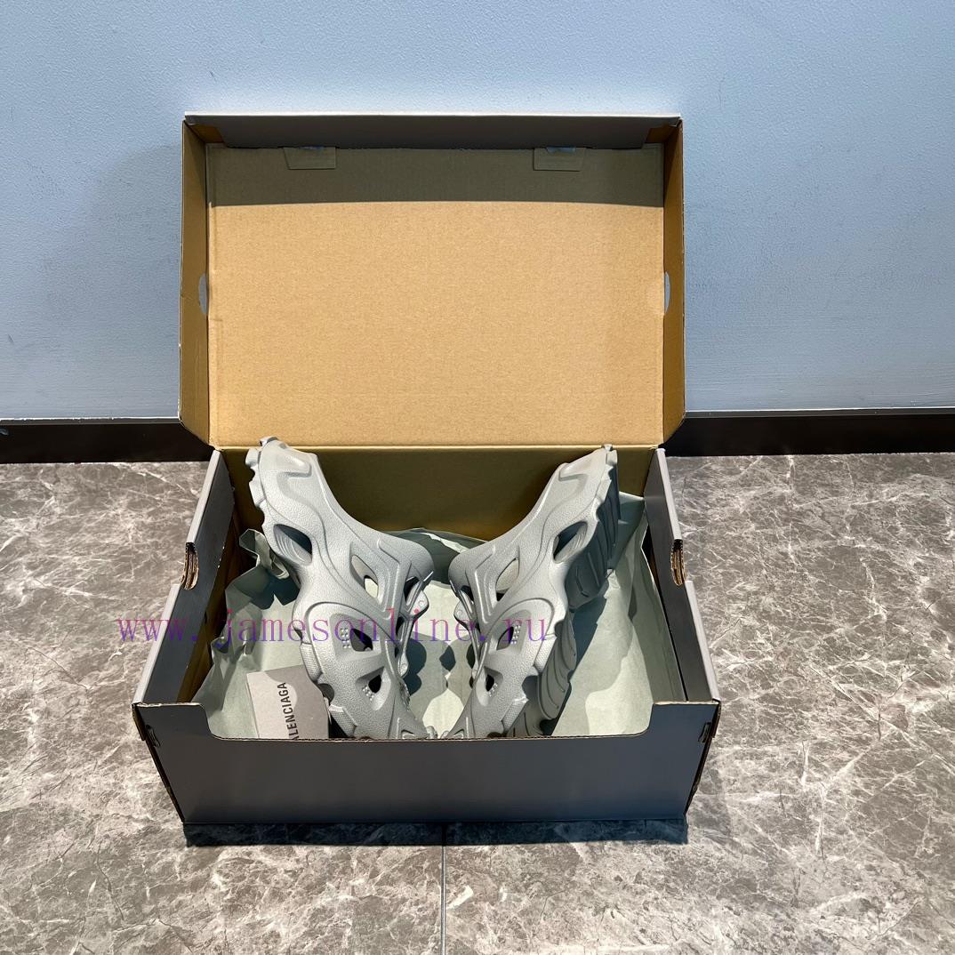 Balenciaga Balenciaga HD Sneaker Rubber Comfortable Thick Bottom Baotou Slippers Grey ️ Comfort 91e342g6 - Image 6