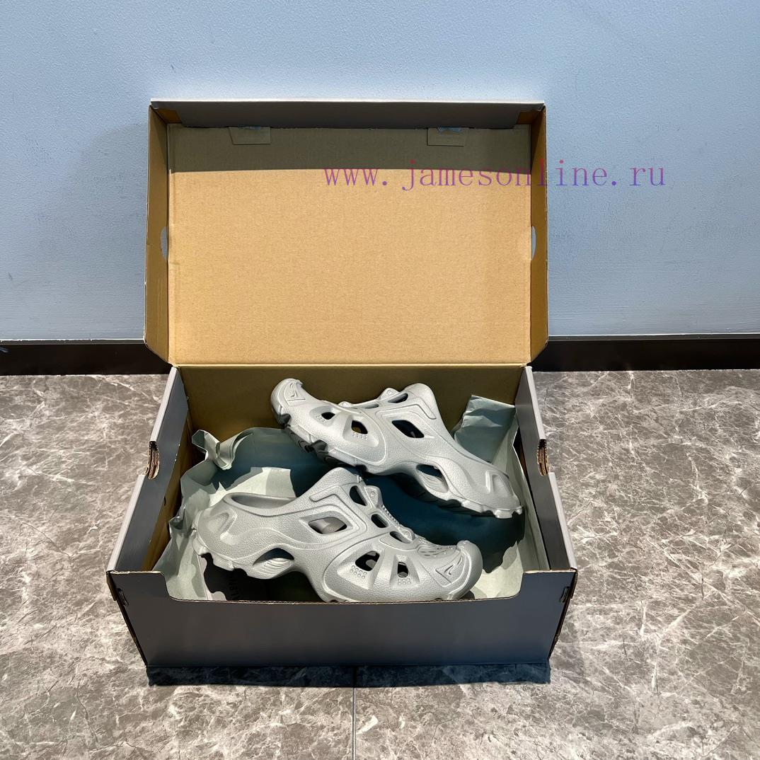 Balenciaga Balenciaga HD Sneaker Rubber Comfortable Thick Bottom Baotou Slippers Grey ️ Comfort 91e342g6 - Image 7