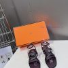 Hermes 2024 Spring/Summer New Kelly SandalsHermes' Only Strap Sandal Features A Minimalist Desi 2gdixmvp
