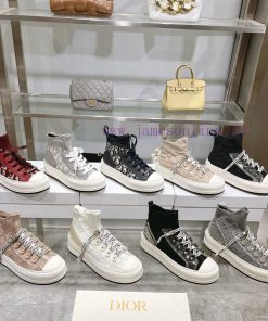 The New Dior Walk'n'Dio Sneakers Are Meticulously Crafted With Multi-color Oblique Printed Tech jrzqc8ju