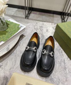 Drill Buttongucc …i Fw24 New Arrival～G Home 2024 Spring/Summer Thick Soled Height Increasing Le t1j3evl9