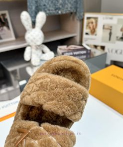 Complete Set Of High-end Gift Box PackagingLoui& Vuitto& 2024Flat Bottomed Sandals 🦋 ️Detailed vefmcu7s