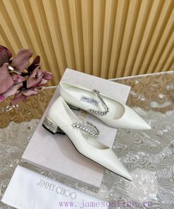 Jimmy Choo | Zhou Yangjie's Classic Diamond Belt Mary Jane Shoes Single Shoes———————————The Bes 9fl1d3yx