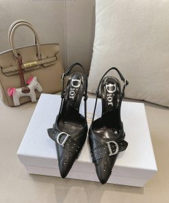 Dior 2024 Early Spring New Star Style CD Letter Logo High-heeled Sandals Are Very Comfortable T hbd4xu7a