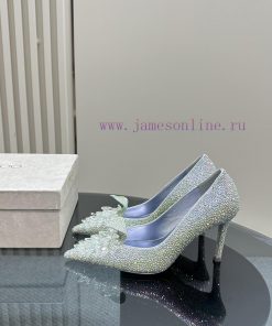 Jimmy CHO's First Choice For Crystal Wedding Shoes Is JC's Crystal Flower Shoes~In Addition To 5tfsk763