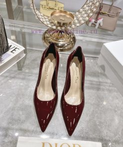 //Dior Pointed High-heeled Single ShoesDior 2024 Summer New Marie Jean Exquisite High Heels Sin tp5uvyf1