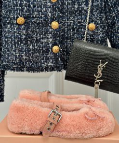 Celine 24S Classic Mary Jane Fury ShoesMao Mao Shoes That Can Be Worn In Summer Apply For Compe ra397q28