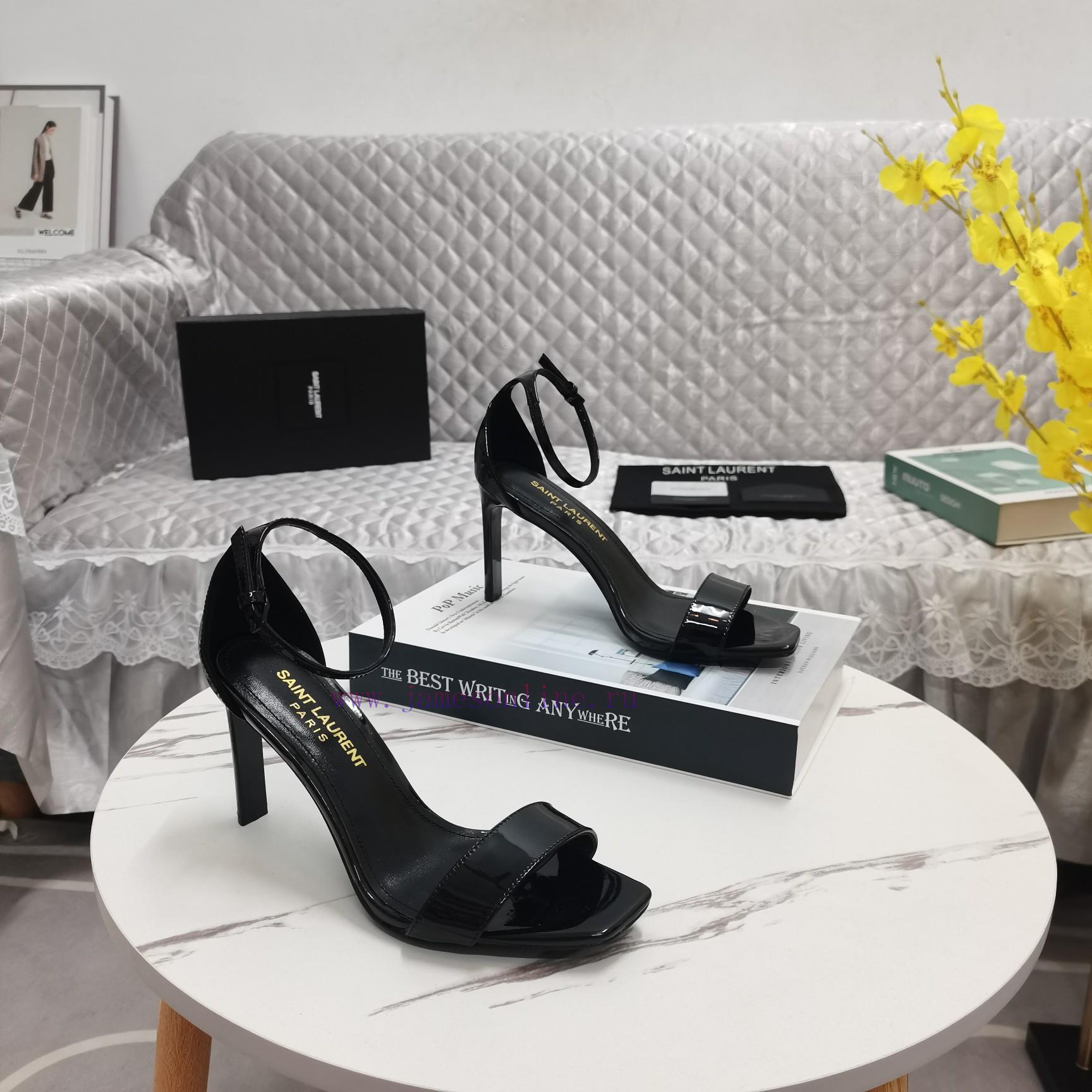 YSL Classic Thin Heel SandalsCorrect Version ️ Correct Details ️Original Consistent FabricPerfe 2fxtj9bk - Image 2