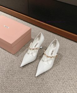 Top Qualitymiumiu Ss24 New Arrival～MiuMiu | Classic Pointed High HeelsElegant Yet Sophisticated ny4ysjbx