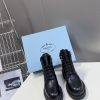 Prada Thick Soled Retro Martin BootsFashionable Thick Soled Casual Motorcycle Martin Boots Uniq mxngp2xa