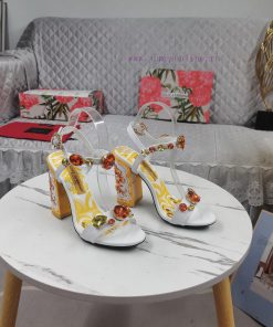 New Release - Top DG2024 New Color Rhinestone Painted High-heeled SandalsA-level Rhinestone Pur rntm7tfq