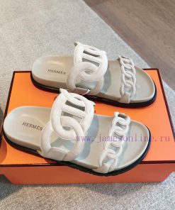 Hermes... A Eclair Slipper2024 New Products+Explosive SeriesThe Sole Is Lightweight And Has A C v9wznsy8