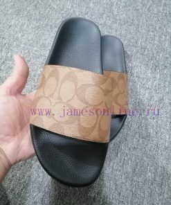 COACH/Coach Couple's Slippers Official Website 11 Copies Original Shoe Upper Printing Technolog w1tcxocx