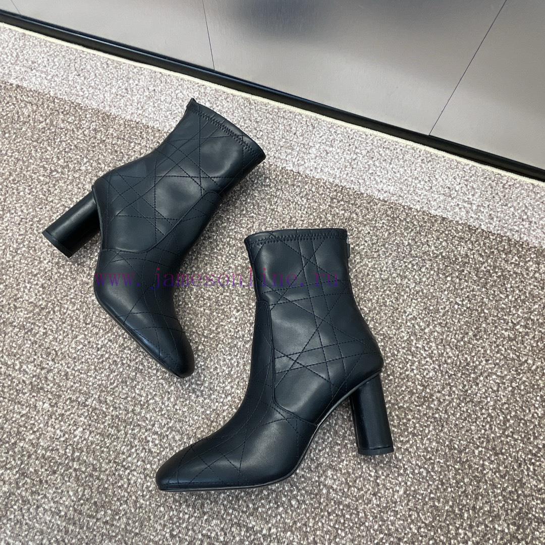 Dior 2024 Autumn/Winter Collection D-Shadow High End Collection Women's Boots Star Same CD Lett 0a55b7j0 - Image 7
