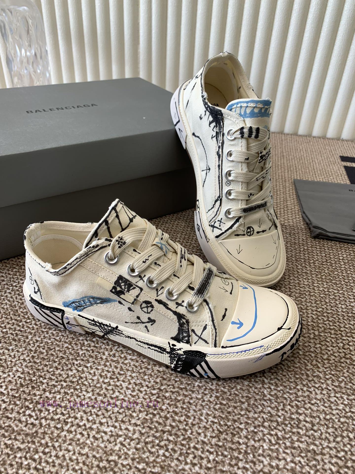 BALENCIAGA Balenciaga Makes Old Canvas ShoesThe Original Development And Production Of This Par 279o5jl3 - Image 4