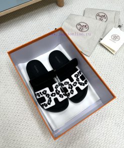 Couple's Second Uncle Panther Leopard Pattern New Color Toe ClipFloating Line 3D TechnologyHerm mk8w6u6g