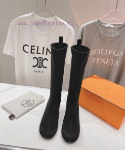 Hermes FW24 New Hermes 2024s New High Heels Boots Elastic BootsThe Shoe Design Is Very Attracti 9flmveiw