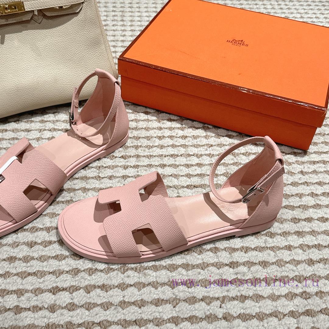 The New Design Inspiration For Hermes Classic Santorini Sandals Still Follows The Traditional C z0cpjgto - Image 4