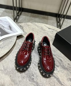 Alexander Wang's Thick Soled Loafers Studded Loafers Lace Up Martin Boots And Short Boots Are D lgiwi0cq