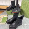 Gucci2024 New Style Double GG Gucci Groove Pattern Thick Soled Loafers Original Version 11 Craf r8s3y3fq
