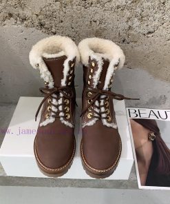 Celine's New Wool Martin Boots For Autumn And Winter Are Simple Stylish Durable And Timeless. T 8tiodz56