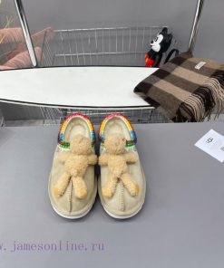 UGG Gucci Cotton Slippers Bear Snow Boots With Playful And Cute Versatile Designs American Luxu pk735rkc
