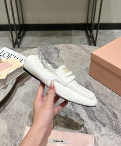 Flat Bottomed Middle Heel 10MIUMIU 25 Spring/Summer Paris Fashion Show New Product Runway Style gr049m1z