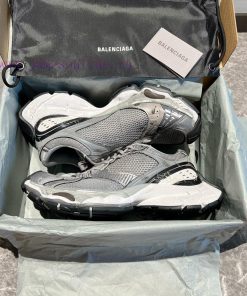 Top Balenciaga Parisian Maison Stapler Stapler Stapler Shoes With Round Toe Thick Sole And Tie 6tep5b7e
