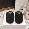 Top QualityPrada Fw24 New Arrival～P Home 2024 Autumn/Winter New Hairy SlippersHow Could A Pair liob8bo7