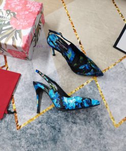 New Release - Top DGNew Silk Cloth High-heeled Sandals Synchronized On The Official WebsitePerf hjk6gtct