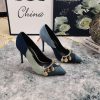 DG Top2024 Official Website Synchronizes New Chain Decorated Denim High HeelsPerfect Attention 8pcyygxp