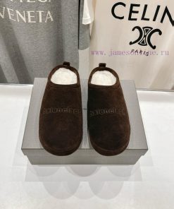 BALENCIAGA * Balenciaga 24ss Autumn/Winter New Wool Slippers Snow BootsOne Of The Must-have Ele o5hdoaee