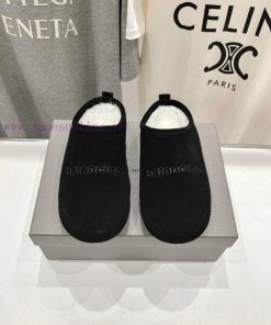 BALENCIAGA * Balenciaga 24ss Autumn/Winter New Wool Slippers Snow BootsOne Of The Must-have Ele nyu11rtj