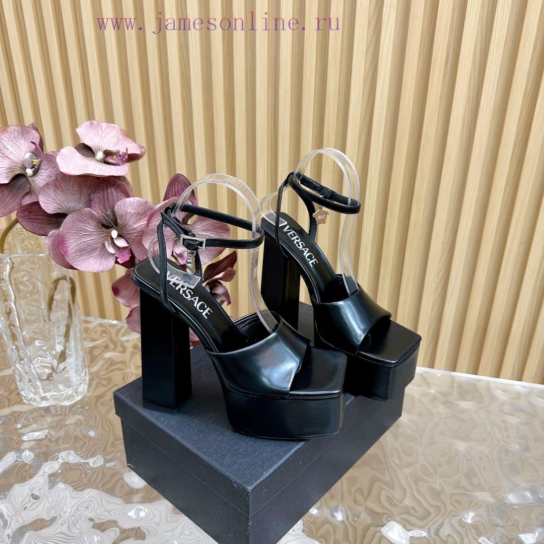 Versace 2024 Spring/Summer New Waterproof Platform Thick Bottom Simultaneous Release——————————— oe0x1j66 - Image 3