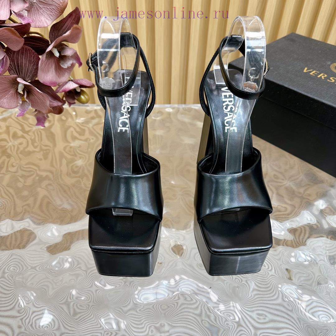 Versace 2024 Spring/Summer New Waterproof Platform Thick Bottom Simultaneous Release——————————— oe0x1j66 - Image 6