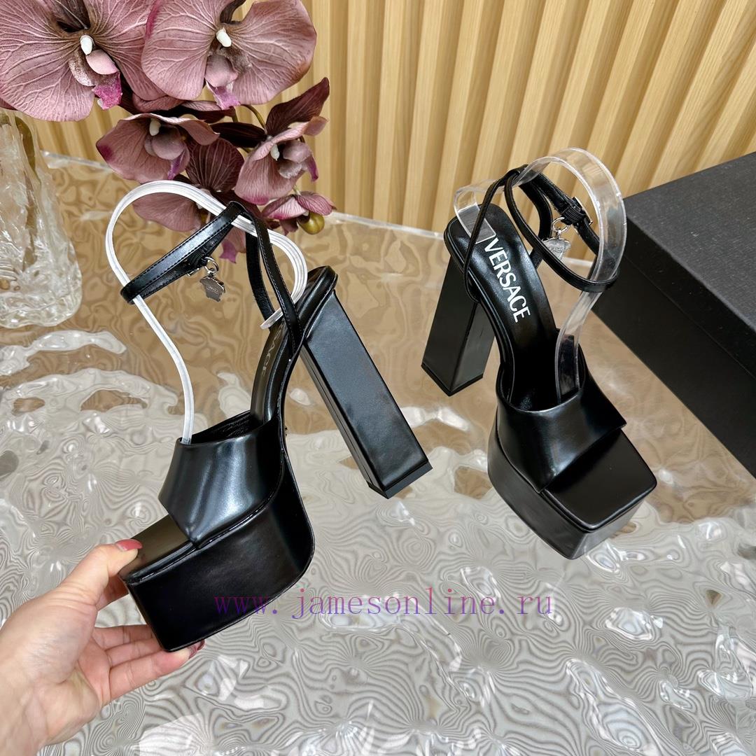 Versace 2024 Spring/Summer New Waterproof Platform Thick Bottom Simultaneous Release——————————— oe0x1j66 - Image 8