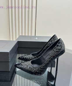 YSL Saint Laurent SS2024 High Heel Single ShoesAll Kinds Of Small Skirts Are Not Picky To Match siht6zzj