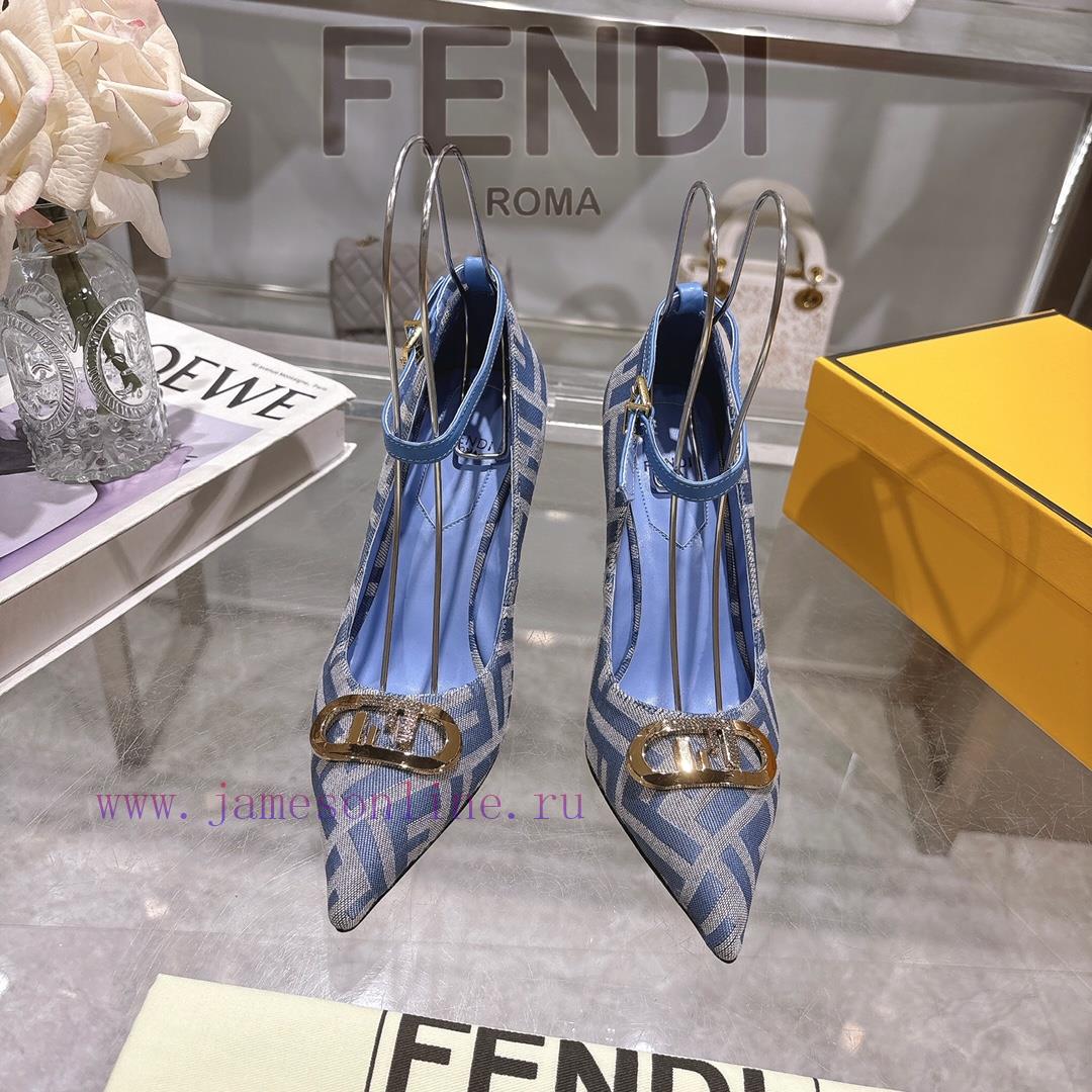 𝐅𝐄𝐍𝐃𝐈 | Fendi 2025 Runway New Single Shoes━━━━━ FENDI━━━━━Fendi's Latest Popular Metal Strap Si aqvn3gjj - Image 2