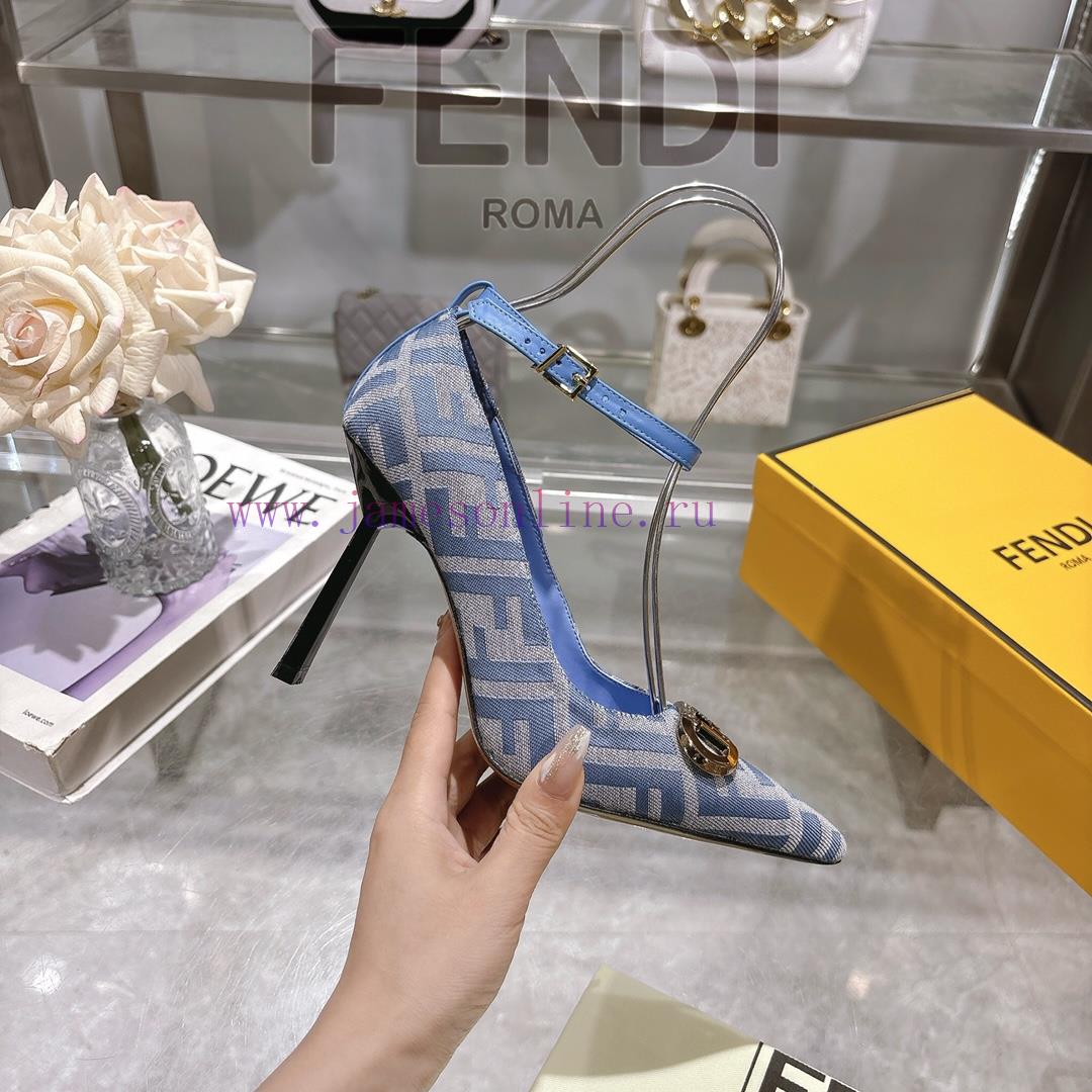 𝐅𝐄𝐍𝐃𝐈 | Fendi 2025 Runway New Single Shoes━━━━━ FENDI━━━━━Fendi's Latest Popular Metal Strap Si aqvn3gjj - Image 6