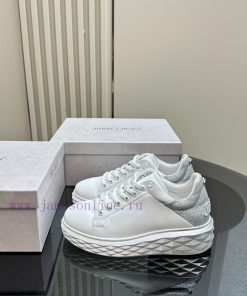 JIMMY CHOO Original Large Bottom Casual White Shoes Designed With The Latest Technology Strong xrw4vt9i
