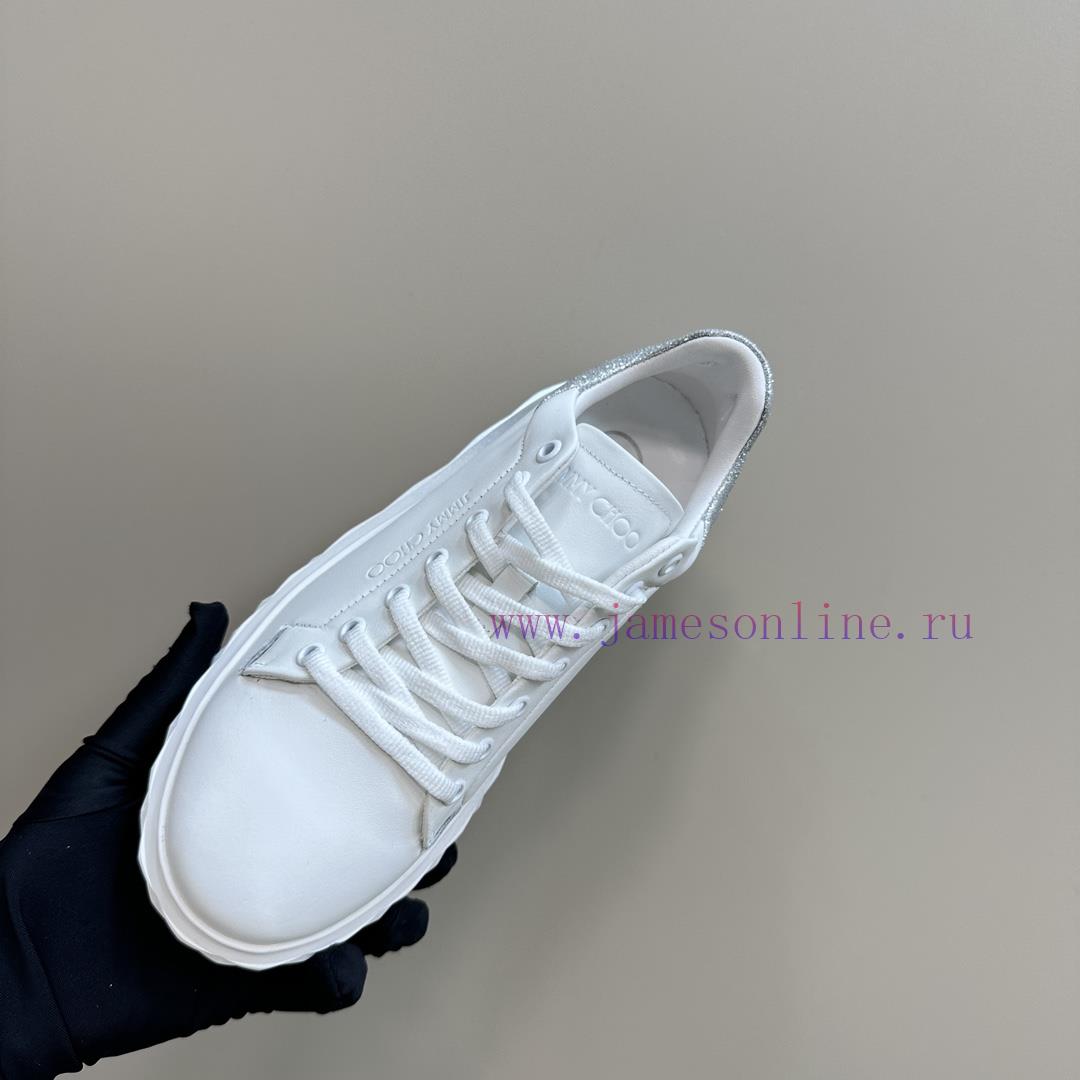 JIMMY CHOO Original Large Bottom Casual White Shoes Designed With The Latest Technology Strong xrw4vt9i - Image 8
