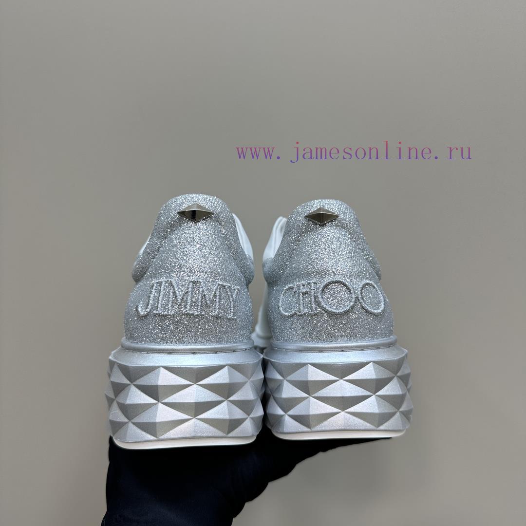 JIMMY CHOO Original Large Bottom Casual White Shoes Designed With The Latest Technology Strong xrw4vt9i - Image 9