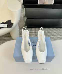 8.5cmPRADA/PRADA ClassicTriangle Logo Single Shoe SeriesThe Simple Design Is Probably Its Most 8dpp7vh7