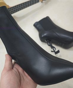 Saint Laurent High-heeled YSL Boots With 2024 Early Autumn Synchronization YSL Decoration Class d2zf31mt