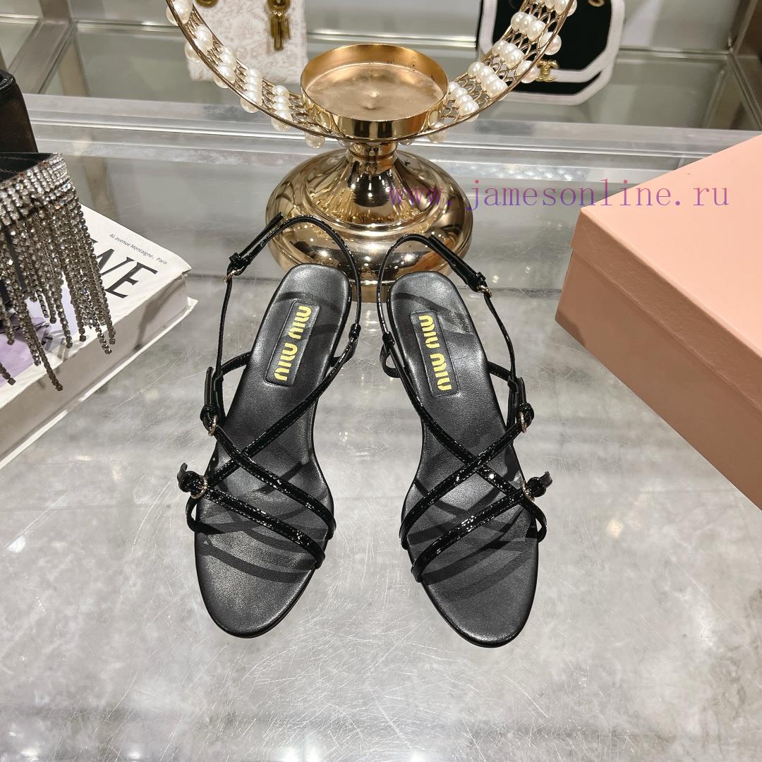 MiuMiuMiu Miu/25ss Spring/Summer Fashion Show New Cat And High Heel SandalsThe Runway Style App n7irym85
