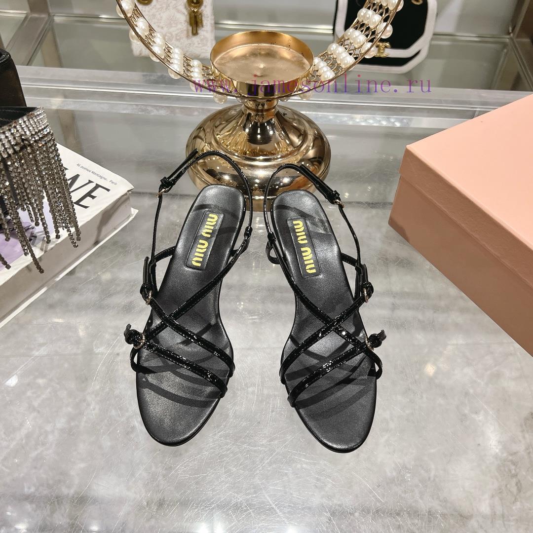 MiuMiuMiu Miu/25ss Spring/Summer Fashion Show New Cat And High Heel SandalsThe Runway Style App n7irym85 - Image 2