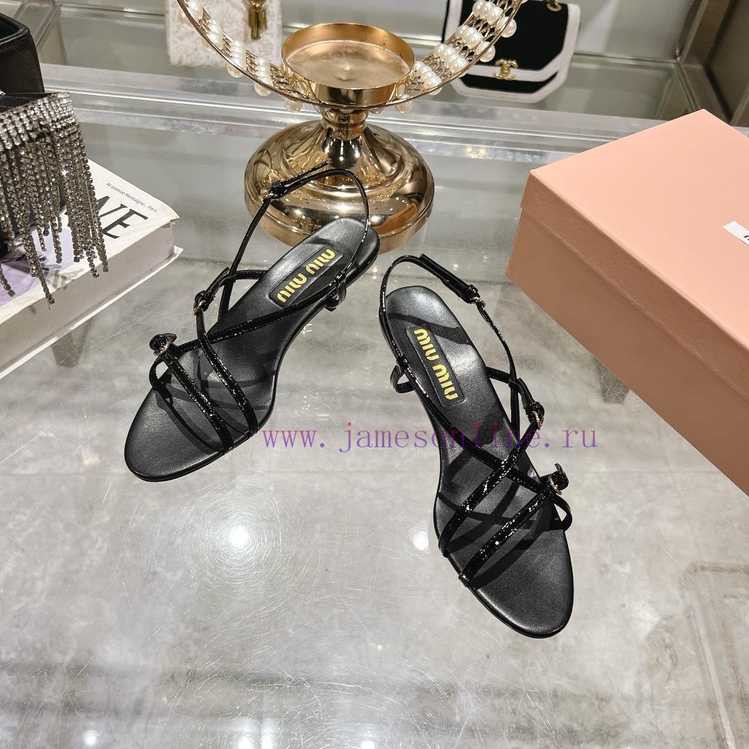 MiuMiuMiu Miu/25ss Spring/Summer Fashion Show New Cat And High Heel SandalsThe Runway Style App n7irym85 - Image 3