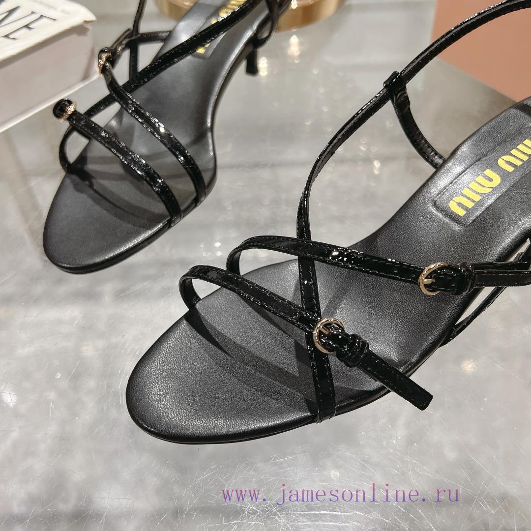 MiuMiuMiu Miu/25ss Spring/Summer Fashion Show New Cat And High Heel SandalsThe Runway Style App n7irym85 - Image 9