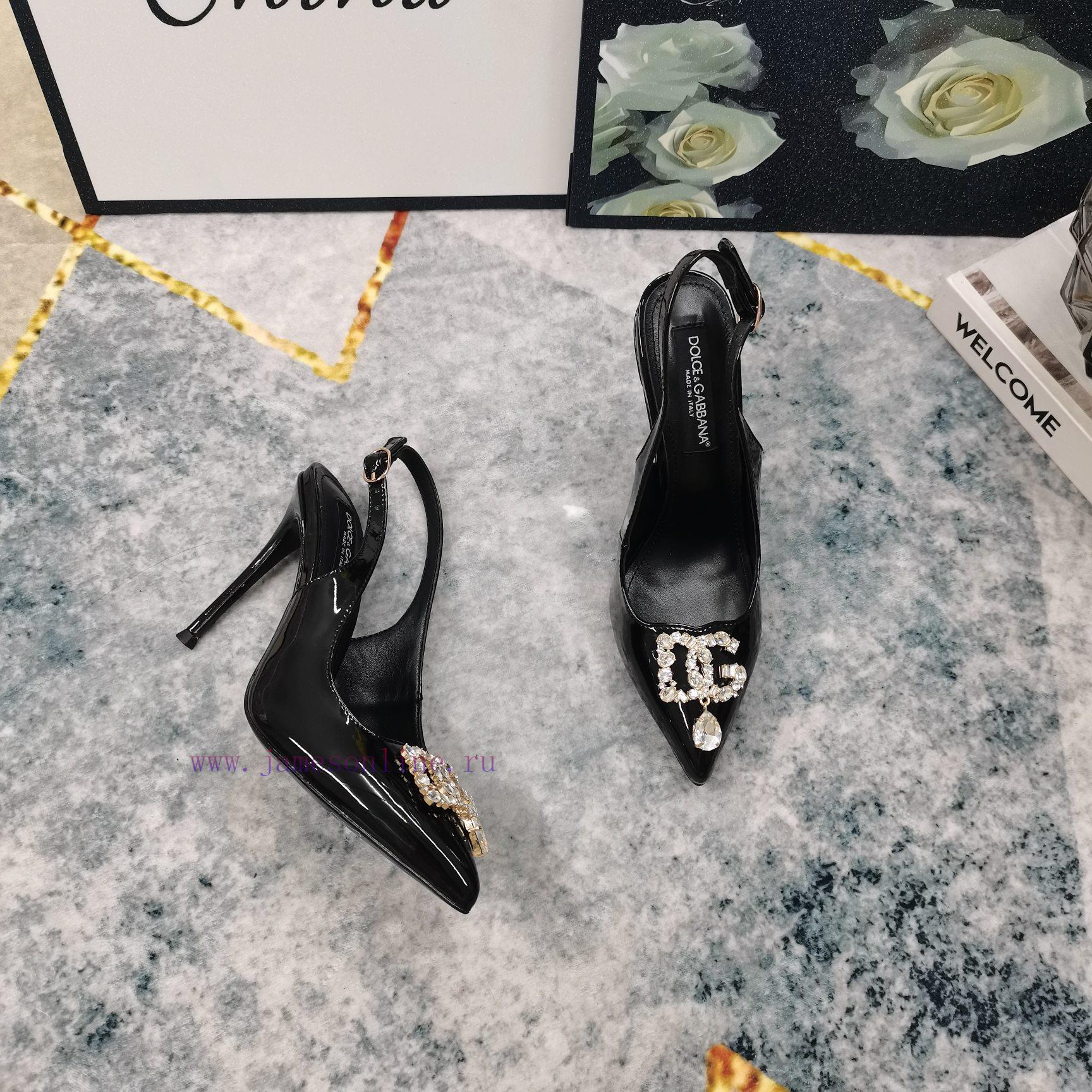 New Top DG2024 New DG Rhinestone Buckle Toe Back Empty SandalsSexy High Heels 10.5cm And Comfor r8sitwfg - Image 8